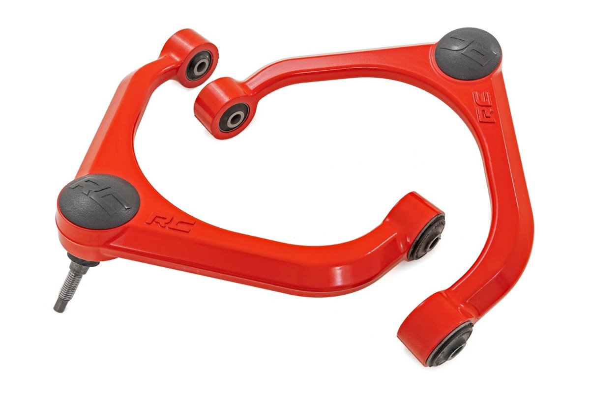 Ram 1500 Classic Upper Control Arms - Rough Country - Forged - Red - '19-'23